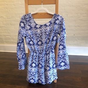 Blue Romper